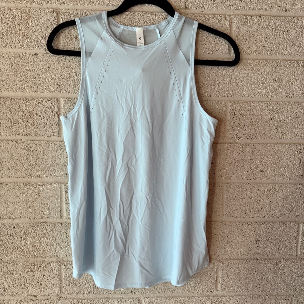 Lululemon sculpt tank 4 powder blue NWOT
